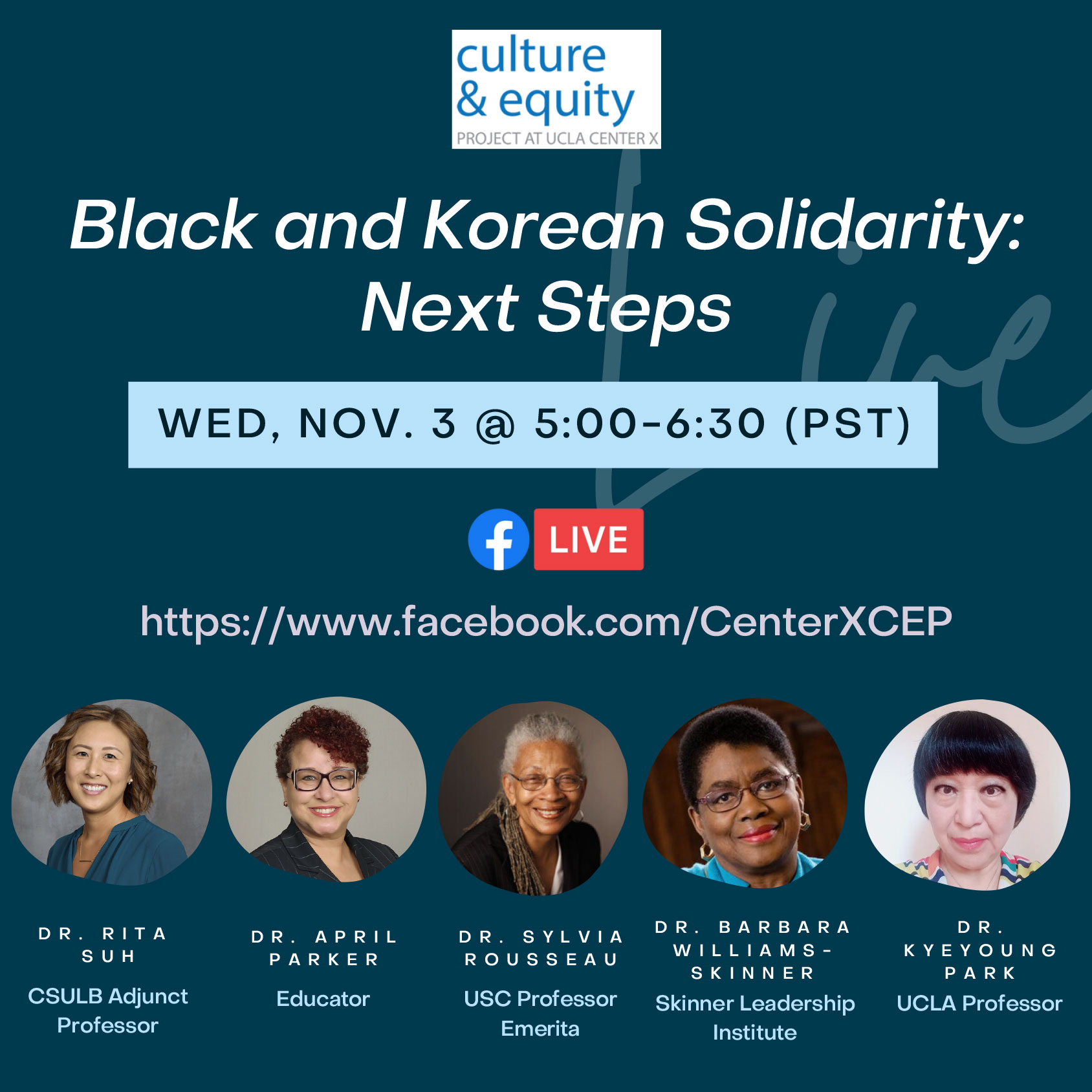 Black and Korean Solidarity Next Steps Flyer