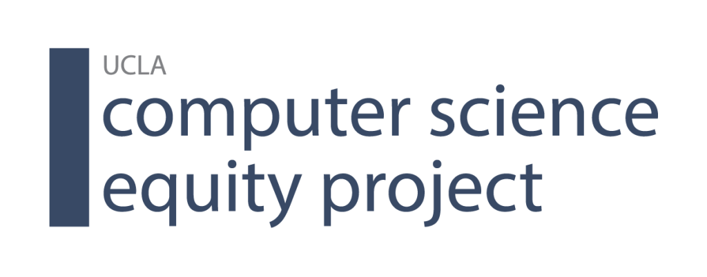 UCLA Computer-Science Equity Project website homepage