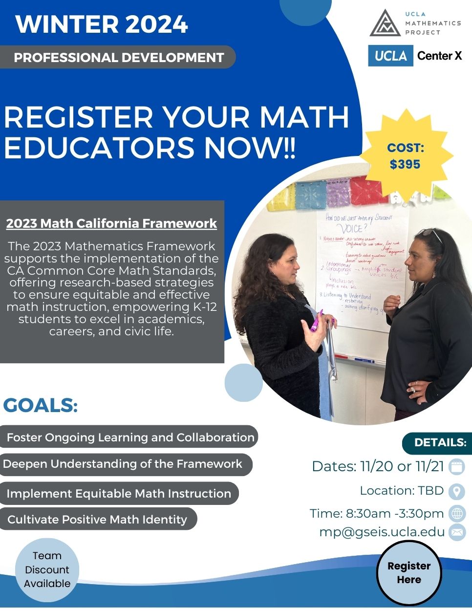 CA Mathematics Framework PD